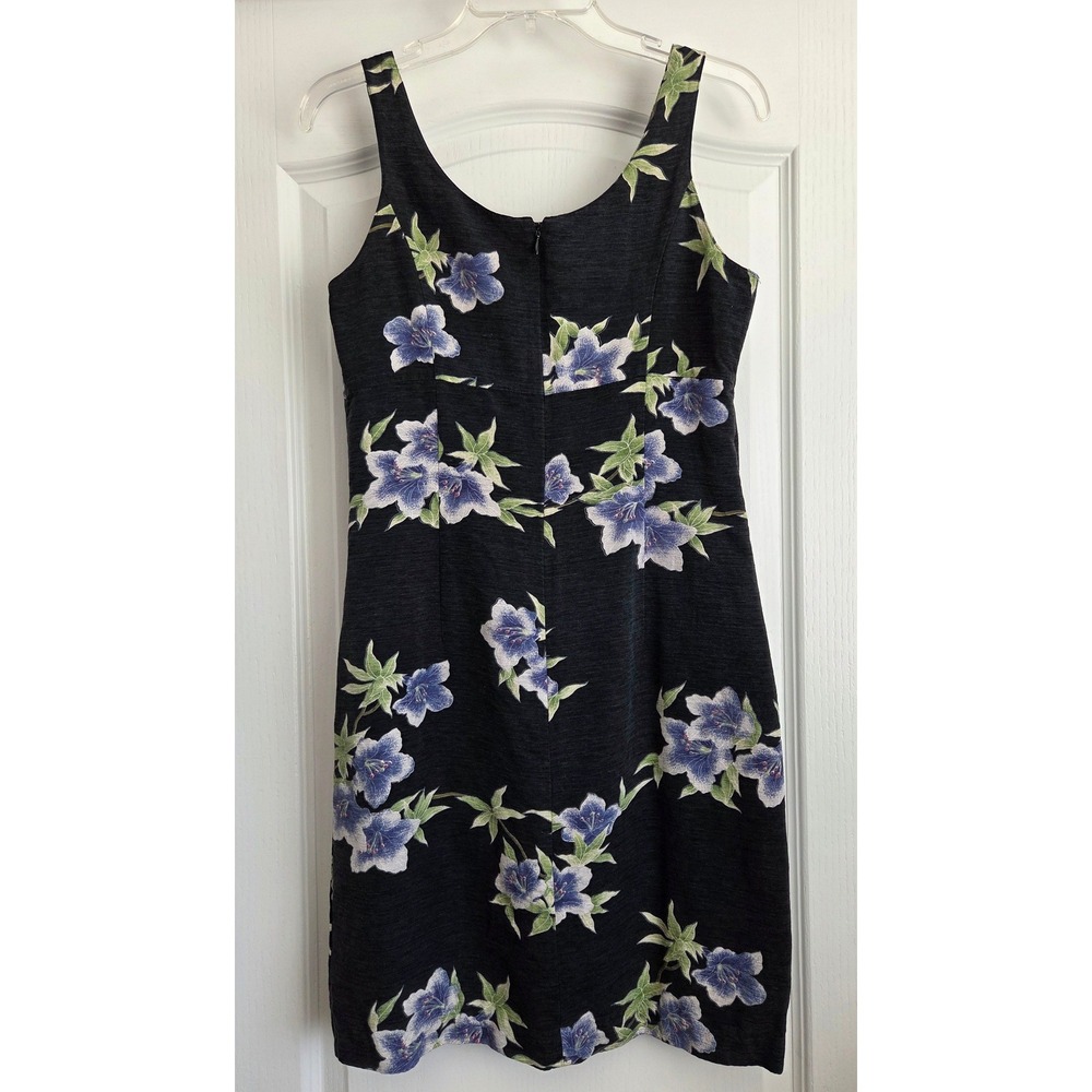 Tommy Bahama VTG Silk Tropical Floral Sleeveless Sheath Mini Dress‎ Sz 6